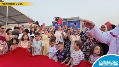 صورة ميناء طنجة المتوسط يودع مغاربة العالم وهم يحملون حب الوطن في قلوبهم