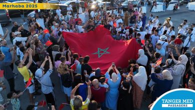 صورة طنجة المتوسط: عبور سلس وآمن على نغمات الفرقة النحاسية زرياب